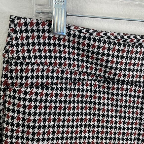 NEW Ann Taylor Factory Womens 4 Houndstooth Straight Leg Pants Career - Picture 7 of 10